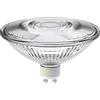 SYLVANIA Lampadina LED GU10, luce bianca calda, riflettore trasparente, 3000 Kelvin, 1150 lumen, diametro 111 mm