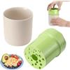 MumdoYAL Grattugia per frutta in plastica, grattugia per mele per tritare frutta,grattugia manuale, carote e altri frutti e verdura