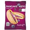 Generico FEELING OK PANCAKE KETO da 50 Gr Ripieno Crema Frutti di Bosco (Box da 10 Pezzi da 50 Gr)