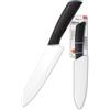IPEA Coltello in Ceramica per Frutta, Verdura, Carne - [LAMA 15,2 CM ] - Coltello Chef da Cucina Multiuso con Lama Affilata per Tagliare e Spelare Cibo e Ortaggi - Con Coprilama e Manico Antiscivolo
