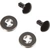 Efco Occhi di Sicurezza pz. Nero, 8 mm, 2-Piece