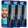 Just for Men 1-Day Beard & Brow Color, Temporary Color for Beard and Eyebrows, For a Fuller, Well-Defined Look, Up to 30 Applications, Dark Brown, Ships in Eco-Friendly Packaging (Pack of 3)