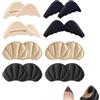 LYQNIHOB 4Paia Cuscinetto Punta Scarpe Sponge Regolabili Salvapunte Piedi Per Scarpe + 4 Paia Impugnature Per Tallone Cuscinetti Per Il Tallone Protezioni Per Tallone, Riempitivi Scarpe Unisex Inserti
