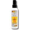 Lòmys Cosmetics Crema Solare Spray Viso e Corpo SPF 15 - Protezione Solare Media per Adulti e Bambini 3+ - Texture Leggera, Assorbimento Rapido - Lòmys Cosmetics - 150 ml
