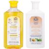 Intea Camomila Intea Shampoo Rifletti Biondi per Capelli Biondi 250 ML + Balsamo Rifletti Biondi 250 ML - Estratto di Fiori di Camomilla