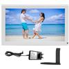 HEEPDD Cornice Digitale WiFi, 100~240 V, Schermo IPS HD da 15,6 Pollici, Memoria Interna da 32 GB, Cornice Digitale Domestica (Spina UE)