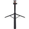 OPPWONG Selfie Stick Treppiede Impugnatura Portatile Magnetica a Sgancio Rapido 4.6FT per Action 6 Nano Stabilizzatore Attrezzatura in Lega di Alluminio