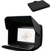 MEKLITRZ Tenda parasole for laptop Cappuccio for schermo privacy parasole for laptop Borsa parasole leggera for lavorare all'esterno Copertura protettiva portatile 14-16 pollici