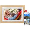 Generic Cornice digitale da 32 GB, cornice per foto Smart Cloud da 10,1 pollici con touch screen IPS HD, compatibile con iOS e Android, supporta più formati di immagini, decorazione per la casa