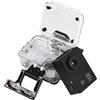Matybobe Action Camera DV Impermeabile Ad Alta Definizione a 7 Colori per Appassionati di Avventure, Mini Videocamera con Supporto per Bicicletta, Riprese Subacquee Fino a 30 M (Nera)