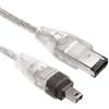 Psdndeww Cavo dati da USB ad alta velocità a 1394 per video digitale e trasferimento dati stabile a 400 Mbps