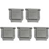 ZEPFJHE 5 tappi antipolvere per slitta calda per fotocamera ZV1M2 ZV1F / E10 A6000 A7M4 / A7M3 accessori per fotografia a prova di hot shoe Caps