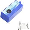 Sxhlseller Fotocamera retrò per Pollice, Fotocamera Digitale con Portachiavi Video 1080P con Schermo da 0,96 Pollici con Design Pendente per la Registrazione di Concerti di Viaggio (BLUE)