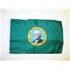 AZ FLAG Bandiera Washington 45x30 cm - Bandierina Stato Americano - Usa - Stati Uniti 30x45 cm Cordicelle