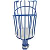 Bseical Raccogli Frutta con Manico Telescopico, Raccoglitrice A Cesto, Borsa per Il Trasporto della Frutta, Altezza Regolabile, Facile da Montare, per Ottenere Mela, Ciliegio, Cachi, Pesco (Blu)