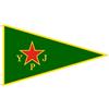 Generisch 90 x 150 cm YPJ YPG Kurdistan Bandiera - Bandiera Kurdish - Bandiera Basur - 3 x 5 ft Ala Rojava for Deco Demonstation Festival