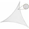 STI Vela Parasole Telo Ombreggiante Tenda Triangolare 5 x 5 x 5 mt Bianca