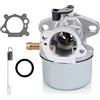 ZAMDOE Carburatore per Tosaerba per Briggs & Stratton 799868 694882 698444 498254 798170 498170 49-817-0 497347 498966 4-7 HP 122000 Motori con Guarnizione