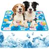 Jokureao Tappetino rinfrescante per cani, coperta termica per cani, coperta estiva per animali domestici, tappetino refrigerante lavabile, per animali domestici di piccola e media taglia (blu, foresta