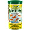 Tetra Pond Flakes, cibo completo per pesci piccoli e giovani, 1 litro