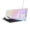 Trust - Tastiera + Mouse Gxt794w 3-in-1 Bundle-white