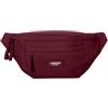 Larkson Marsupio Donna e Uomo Rosso - Ole - Cintura Borsa a Tracolla per Festival e Sport - Piccolo Bum Bag Borsellino da Viaggio - Idrorepellente
