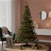 Dmora Àrbol de Navidad 120 cm Albigna, Pino Artificial, Árbol de efectos reales, Árbol de Navidad, Made in Italy, 60x60 h120 cm, Verde