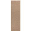 BT Carpet Nature - Tappeto a passatoia per interni ed esterni, antiscivolo, a pelo corto, effetto lana, per corridoio, giardino, terrazza, bagno, colore: beige, terracotta, 80 x 150 cm