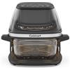 Cuisinart ClearView Friggitrice ad Aria 3,8L con Cestello in Vetro, 5‑in‑1 (Friggere, Arrostire, Grigliare, Forno, Croccante), Senza PFAS, Lavabile in Lavastoviglie, 1600W, Salvaspazio
