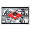 AZ FLAG Bandiera Pirata 4 pirati 150x90 cm Poliestere 100D 2 Occhielli | Uso interno ed esterno bandiera decorativa dei pirati doppie cuciture e bordi rinforzati con occhielli metallici