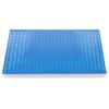 Syncro System Pannello portautensili in acciaio per furgone officina mobile - lamiera blu 98x46 cm senza ganci