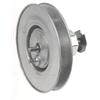 GENERICO Puleggia con riduttore 1:2,5 e calotta d. 210 mm per rullo tapparelle in ferro ottagonale