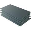 AICA ITALY SRL Pannello di Costruzione da Piastrellare in Estruso Polistrirene Rigido XPS Isolamento della Casa e del Bagno 1250x600X6 mm (4 pezzi/set)