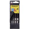 STANLEY Cassette con 5 extractores de tornillos