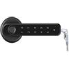 STRAFBRG Maniglia per porta intelligente Home Smartlife Impronte digitali e amp;PIN Wireless Smart Handle Lock Biometria Tuya Blue-tooth Access Control Door Lock Serrature intelligenti antifurto(Kit3)