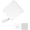 LWLWA Chiudiporta Automatico, Chiudi Porta con Resistenza 1000G, Bianco