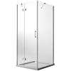 Idralite Box Doccia 120x50 CM H190 Trasparente mod. Flip Anta + Fisso