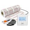 WARMTEC Riscaldamento elettrico a pavimento 170 W/m² | Tappetino riscaldante autoadesivo con termostato per calore sotto le piastrelle con classe di protezione IPX7 | T510 Bianco 1 m²