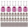 KERUE SG-55 AG-60 WSD-60 0.8MM Plasma Cutter Taglio Torcia Punta Ugelli Consumabili Kit 50pk