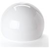ORION LIGHTSTYLE Paralume Ø 30 cm in acrilico, vetro di ricambio con foro 43 mm per lampade E27, bianco
