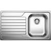 BLANCO Lavello Cucina 1 Vasca Incasso con Gocciolatoio Dx Larghezza 86 cm materiale/finitura Acciaio Inox - 1328103 DINAS 45 S