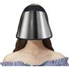 LUMICENDRA Visiera parasole con protezione UV, ideale per attività all'aperto, escursionismo, campeggio, golf, tennis, ciclismo, colore argento e nero, taglia unica