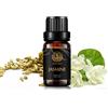 Aphrosmile Aromatherapy Olio essenziale Gelsomino fragranza, 100% puro Jasmine profumato olio per diffusore, umidificatore, 10ml terapeutico Grade aromaterapia gelsomino Profumo Olio essenziale per massaggi