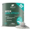 Nature's Finest Detox Aqua Attack Integratore in Polvere 125 g | Con Cactinea da fico d'India, clorella, cardo mariano e carciofo - bevanda gusto limone, 25 porzioni in polvere