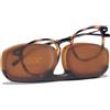 NOOZ Occhiali da lettura - Design moderno ultraleggero - per presbiopia - Unisex - Custodia inclusa - Alma - Forma ovale - Cristallo - 1.0