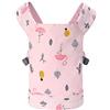 Miracle Baby Marsupio per Bambole per Bambini ， Trasporto Anteriore e Posteriore con Cinghie Regolabili per Ragazze ， Accessori per Bambole Imbottite per Bambini ， 100% Cotone