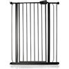 Bettacare Cancelletto Child & Pet per Bambini e Animali, 81.4cm - 89cm, Nero Opaco, Cancelletto Extra Alto con un'Altezza di 104cm, Cancelletto per Bambini e Barriera per Animali Domestici