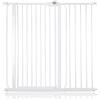 Bettacare Cancelletto Child & Pet per Bambini e Animali, 107.4cm - 115cm, Bianco, Cancelletto Extra Alto con un'Altezza di 104cm, Cancelletto per Bambini e Barriera per Animali Domestici