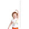 Genérico Righello di altezza per bambini - adesivo metro 0-200 cm rimovibile | righello trasparente impermeabile da parete | decorazione della stanza dei bambini, stanza dei giochi, souvenir, facile da pulire