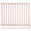 Safetots Cancelletto di Sicurezza Top of Stairs per la Parte Superiore delle Scale, Fissaggio a Vite, in Legno, Naturale, 63,5cm - 105,5cm, Cancelletto di Sicurezza per Bambini